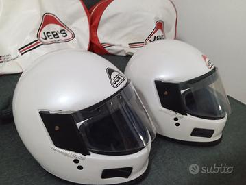 Coppia caschi Jeb's vintage anni '80
