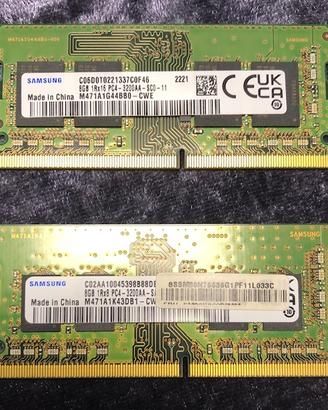 RAM Samsung DDR4 SODIMM 16GB (2x8GB) 3200 MHz