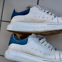 Alexander McQueen n 42 bianco azzurro