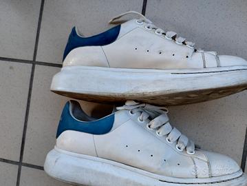 Alexander McQueen n 42 bianco azzurro