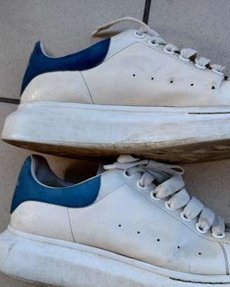 Alexander McQueen n 42 bianco e azzurro