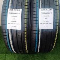 2 gomme 225 40 20 PIRELLI 100% BAT. RIF2918