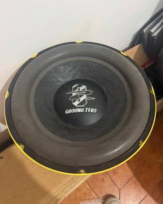 Subwoofer Ground Zero 1000 rms