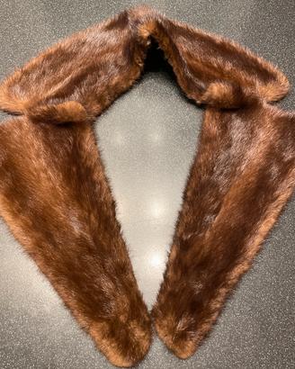 Collo sagomato visone vintage