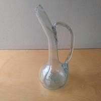 Vaso artigianale in vetro pulegoso - Modello 5