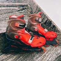 Pattini in linea a rotelle