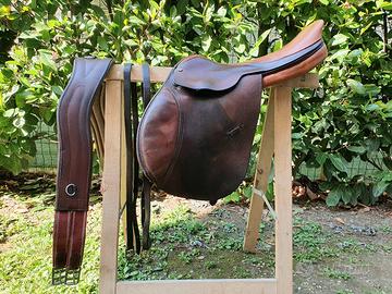Sella  all'inglese Pessoa con Sottopancia in cuoio