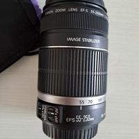 Obbiettivo Canon efs 55-250 mm