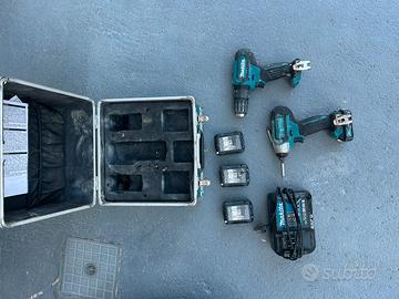 Kit Makita 12V Max: Trapano Avvitatore + batterie