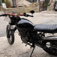 Honda Dominator 650 cafe racer scrambler