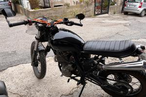 Honda Dominator 650 cafe racer scrambler