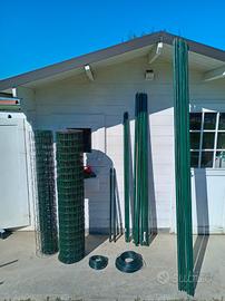 Pali a T  e filo di tensione 