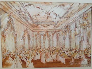 Fasti di Venezia Acquarello Dario Serra pittore