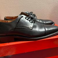 SCARPE ELEGANTI IN PELLE NERA Num. 40