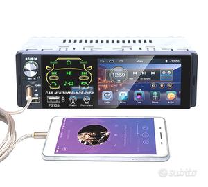 RADIO 4.1" UNIVERSALE 1DIN SCHERMO TOUCHSCREEN