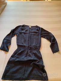 Vestito blue/nero