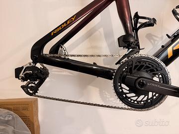 Gruppo sram red E1 2x12 disc powermeter