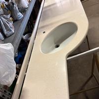 Piano piu lavabo sottopiano