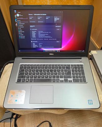 Notebook Dell Inspiron 17 I5-7200 8GB/SSD