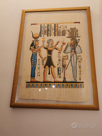Papiro con cornice e doppio vetro - Arredamento e Casalinghi In vendita a  Livorno