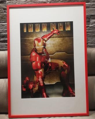 Quadro/Stampa 70cmx100cm IRON-MAN