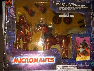 micronauts palisades baron karza and andromeda "re