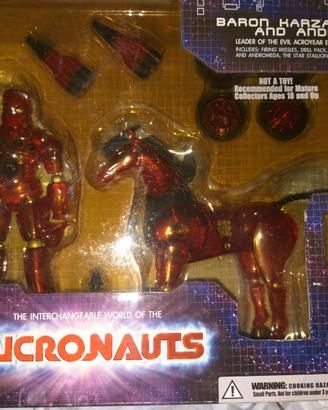 micronauts palisades baron karza and andromeda "re