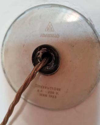 Interruttore adamello 1953 made in italy.