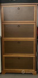 Scarpiera  legno massello