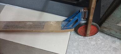 monopattino  di legno vintage