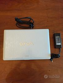 Sony VAIO VPCEH1E1E Bianco Per Ricambi + 8GB RAM