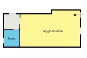 Appartamento di 55 m² con 1 locale a Bareggio