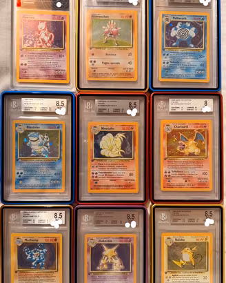 Carte pokemon set base prima edizione