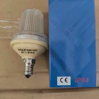 Lampada strobo 220V attacco E14 a led