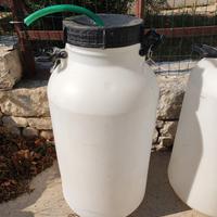 Fusti in polietilene per uso alimentare