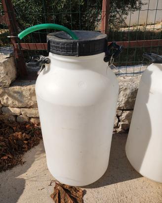 Fusti in polietilene per uso alimentare