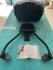 Baule scooter con schienalino e attacco