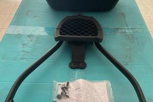 Baule scooter con schienalino e attacco