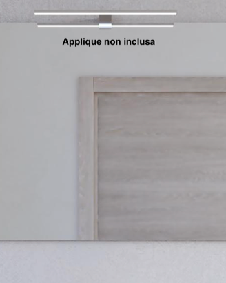 specchio bagno 70x110