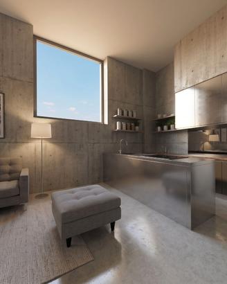 Appartamento con terrazza sovrastante a Villanova