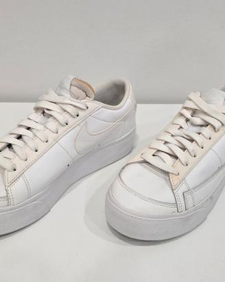 Nike Scarpe Bianche Donna Taglia 38,5 Originali 