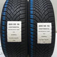 2 GOMME 205 55 16 CONTINENTAL A1757