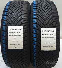 2 GOMME 205 55 16 CONTINENTAL A1757