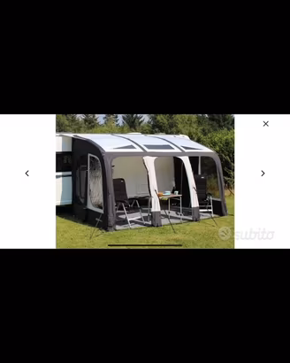 Veranda gonfiabile x camper e roulotte