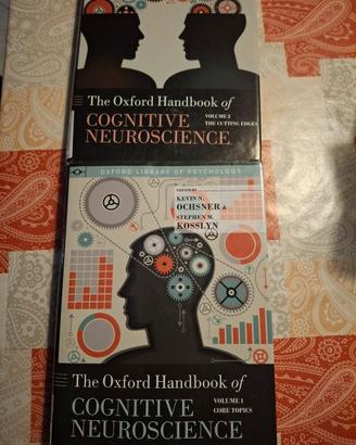 libri set Oxford handbook of  Cognitive vol 1+2