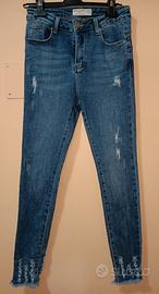 Jeans Skinny Elasticizzati Hello Miss Paris