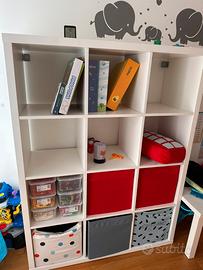 Kallax ikea 4x3 bianco