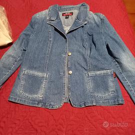 giacca jeans donna 