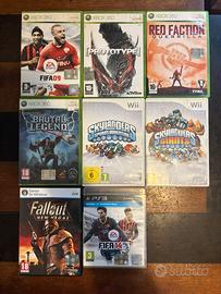 PS3 Xbox wii Pc giochi originali