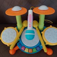 Batteria musicale per bambini.